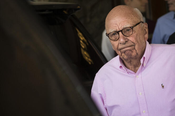 Rupert Murdoch, chairman of News Corp. and co-chairman of 21st Century Fox, on July 10, 2018, in Sun Valley, Idaho.