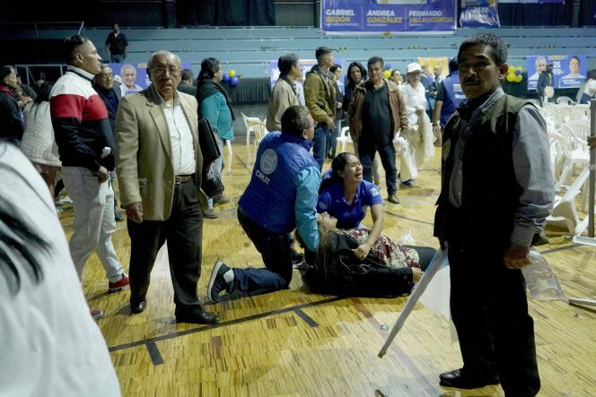 Ecuadorian presidential candidate shot and killed at campaign event