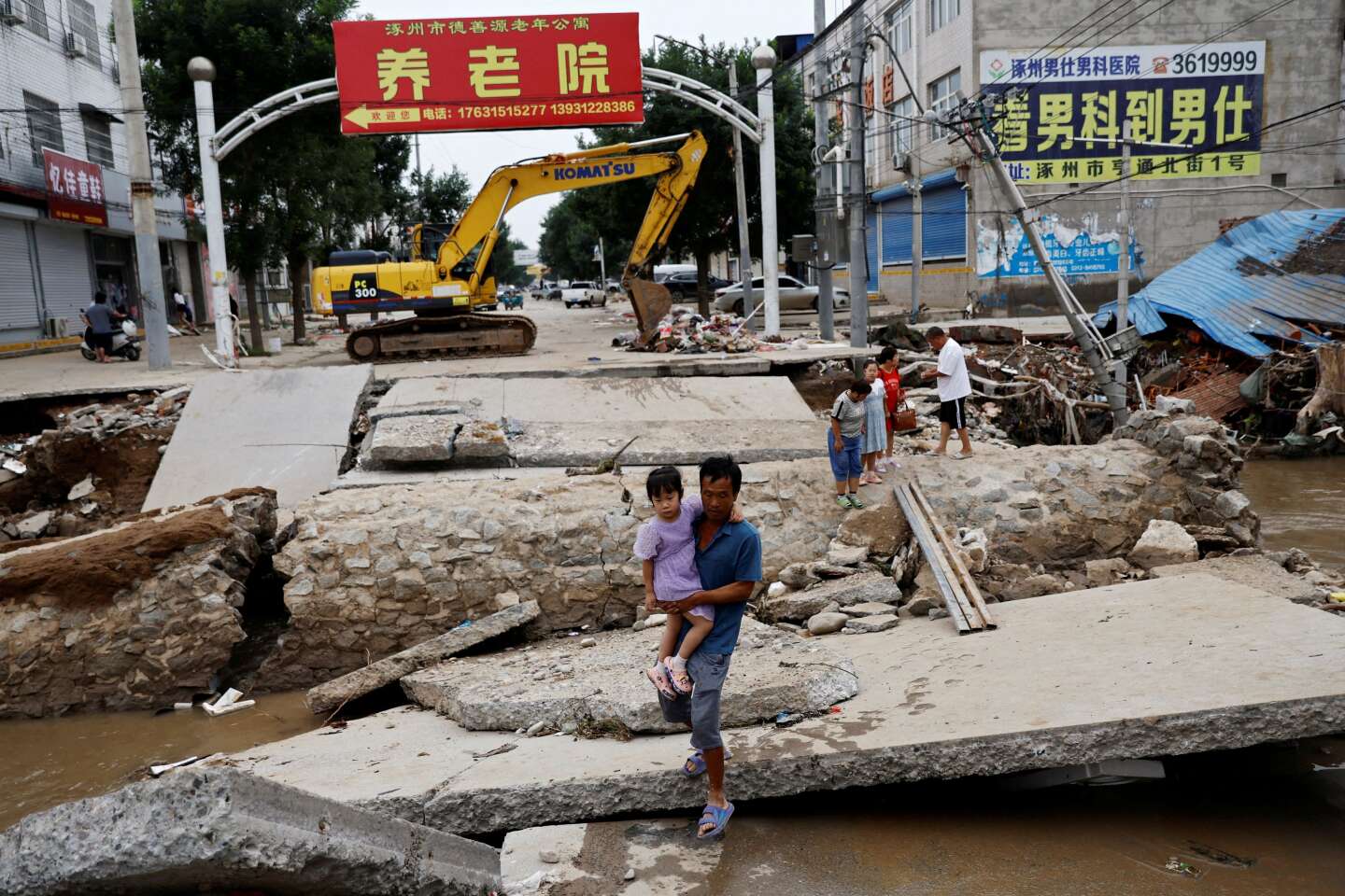 En Chine, l’amertume des habitants inondés dans les zones sacrifiées