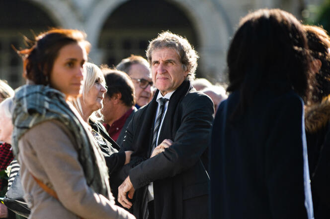 Periodista Gérard Leclerc en París, 5 de noviembre de 2018.