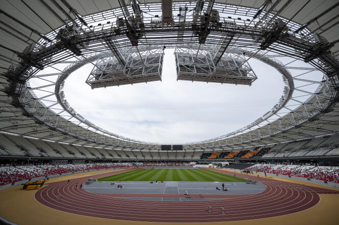 Le stade Nemzeti Atlétikai Központ, écrin flambant neuf qui accueille les championnats du monde d’athlétisme, à Budapest, du 19 au 27 août 2023.
