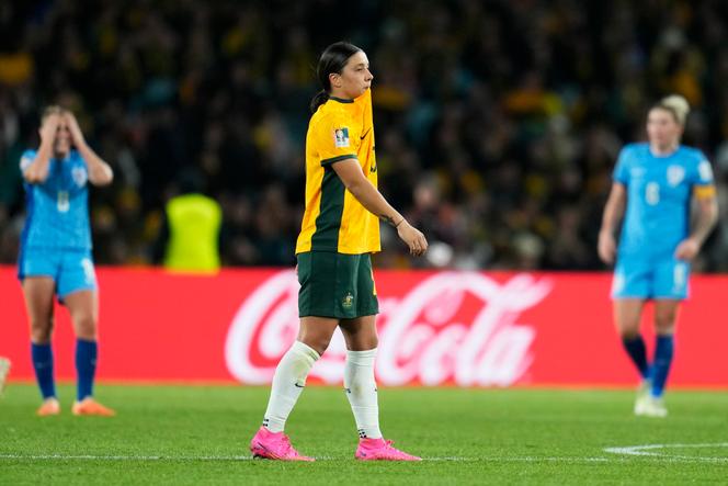 Sam Kerr after England's third goal.