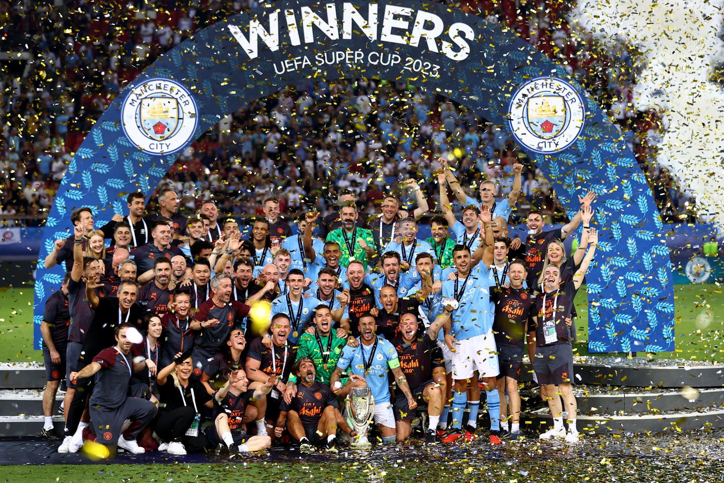 Manchester City s’offre la Supercoupe d’Europe en battant le FC Séville aux tirs au but
