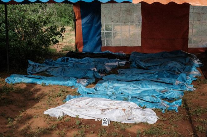 The exhumation of bodies buried in the gigantic Shakahola forest, near Malindi, a Kenyan seaside resort on the Indian Ocean, began on April 25, 2023.