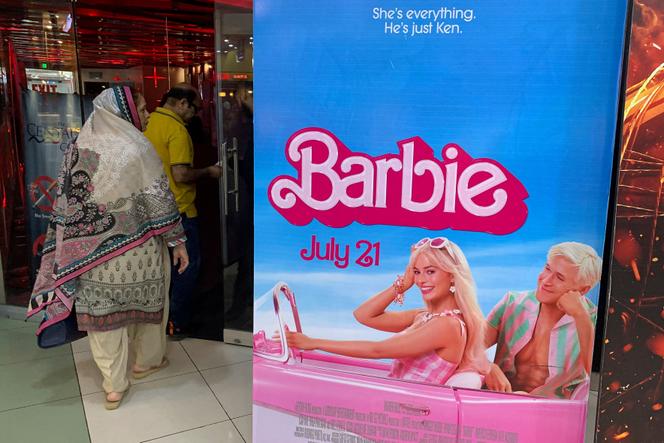 In front of a cinema in Islamabad (Pakistan), July 21, 2023.