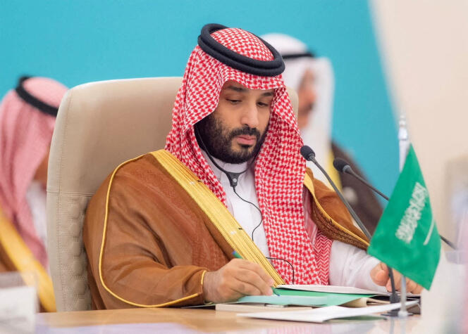 El príncipe heredero saudita Mohammed Bin Salman en Jeddah, Arabia Saudita, 19 de julio de 2023.