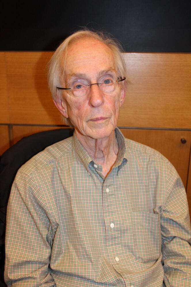 Howard S. Becker at the Ecole des Hautes Etudes en Sciences Sociales, in Paris, on November 5, 2012.