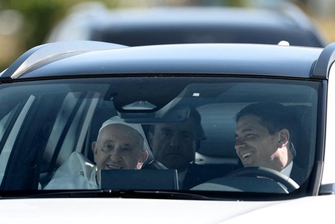Pope Francis, Lisbon, August 6, 2023.