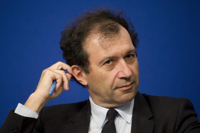Daniel Cohen, lors d’un colloque au ministère des finances, à Paris, le 23 janvier 2015.