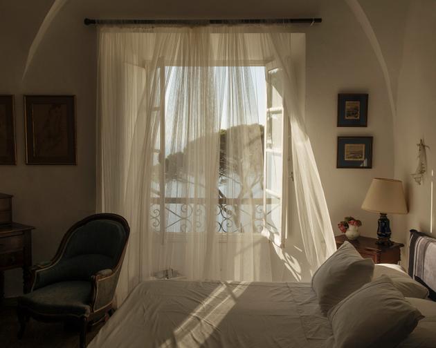 One of the rooms where monks slept until the French Revolution.
