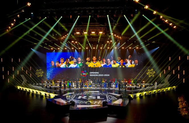 The opening of the 2023-2024 Saudi Pro League, in Jeddah, Saudi Arabia, on August 7, 2023.
