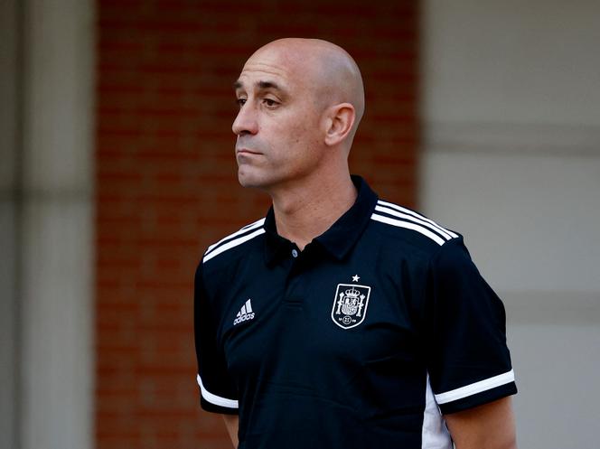 Luis Rubiales at the Moncloa Palace in Madrid, Spain, on August 22, 2023.