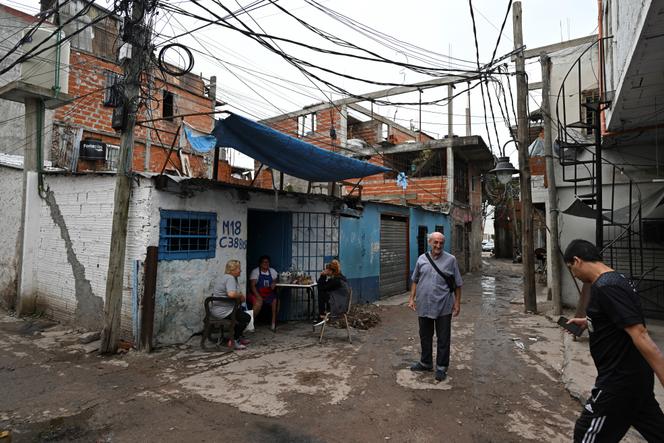 On the streets of the Villa 21-24 shantytown in Buenos Aires, April 3, 2023.