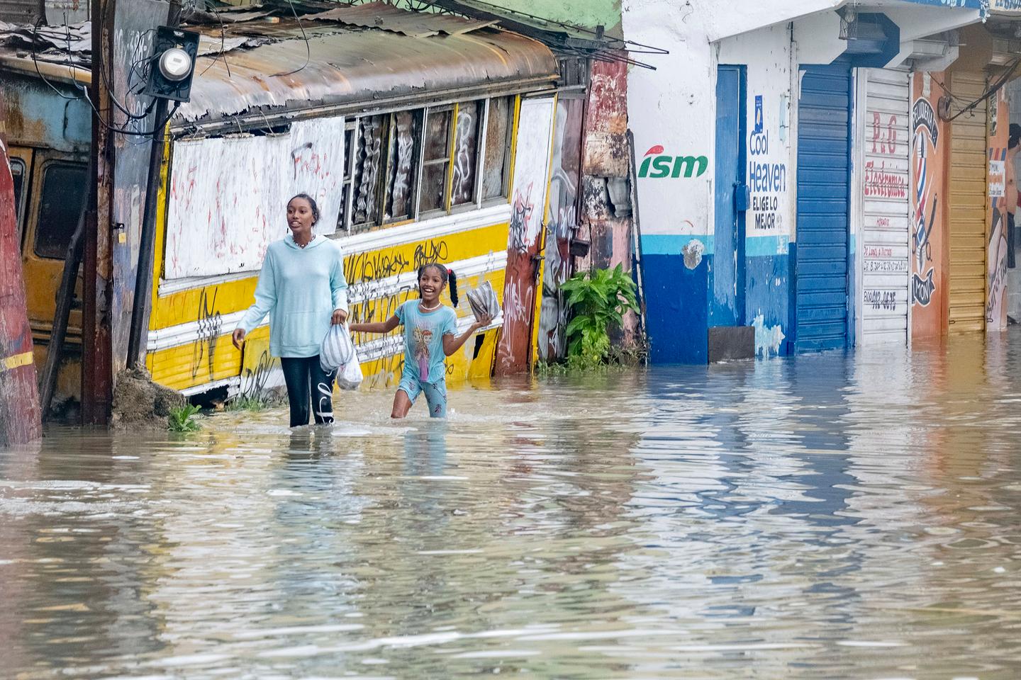 At least 1 dead as Tropical Storm Franklin batters Dominican Republic