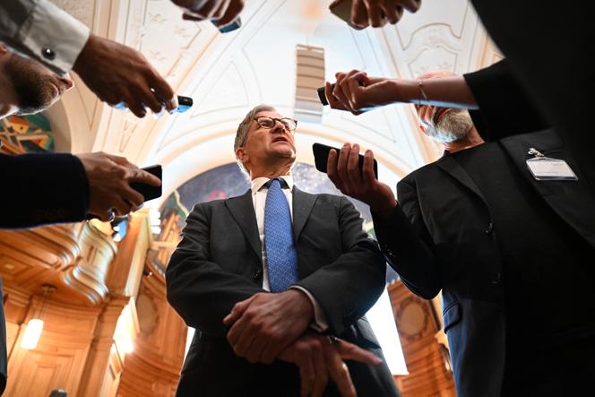 Erik Thedéen, governor of the Riksbank, Sweden's central bank, at a press conference in Stockholm, May 30, 2023.