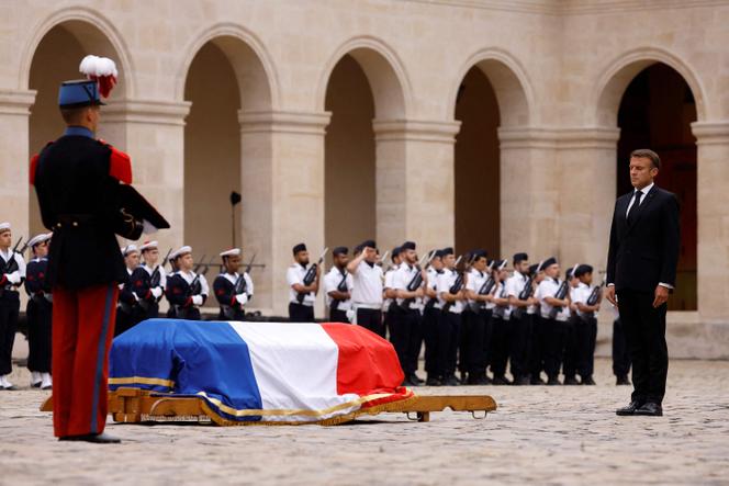 Jean Louis Georgelin Tribute to Jean-Louis Georgelin: Emmanuel Macron hails the career of