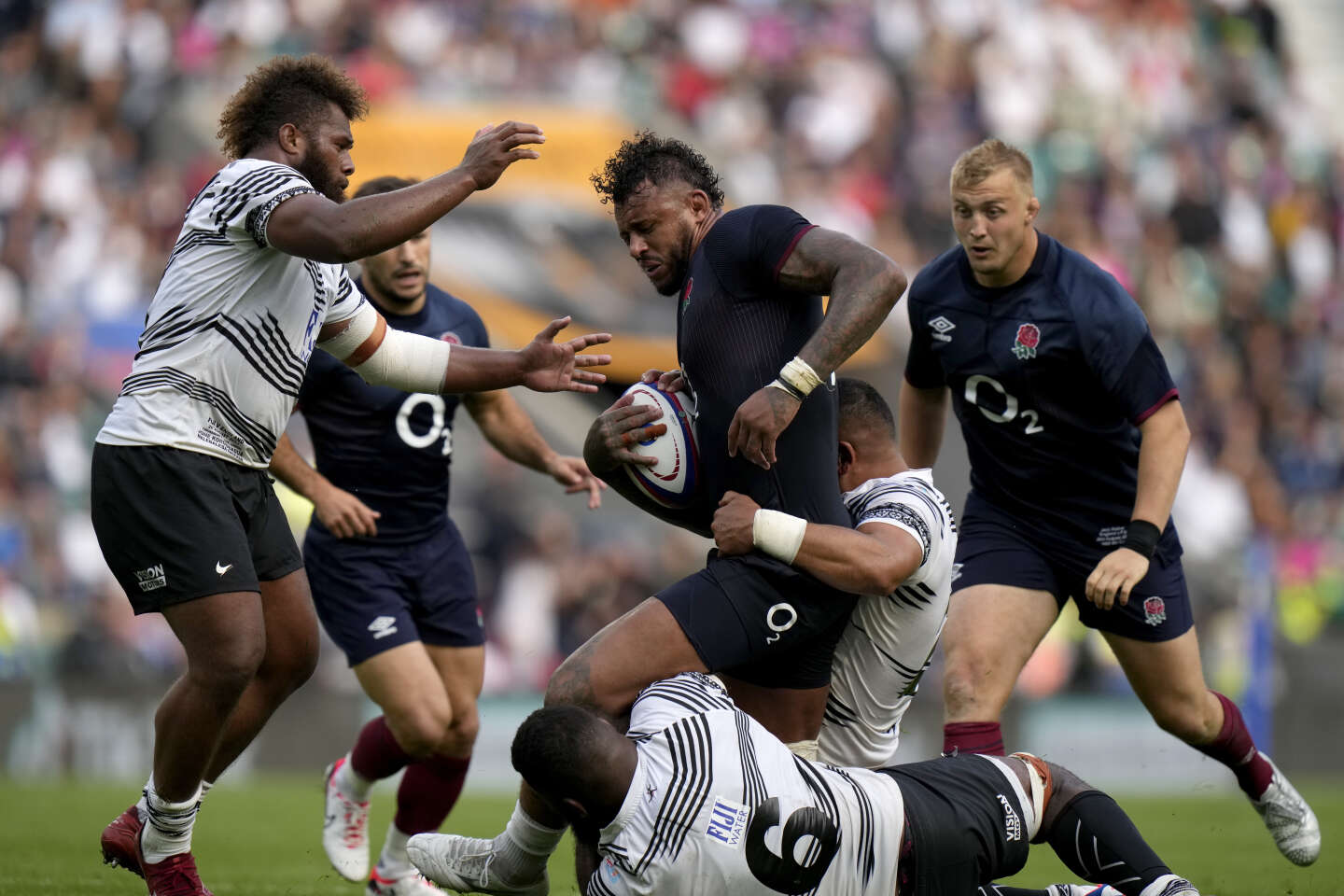 Rugby : à l’approche de la Coupe du monde, l’Angleterre sombre contre les Fidji