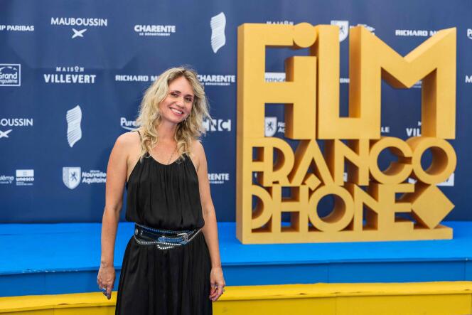 La directora francesa Katell Quillévéré (“Le Temps d’aimer”), en el Festival de Cine Francófono de Angulema, 23 de agosto de 2023.