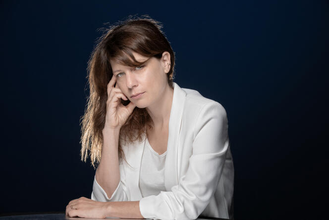 L’écrivaine Sarah Chiche, à Paris, en 2020.