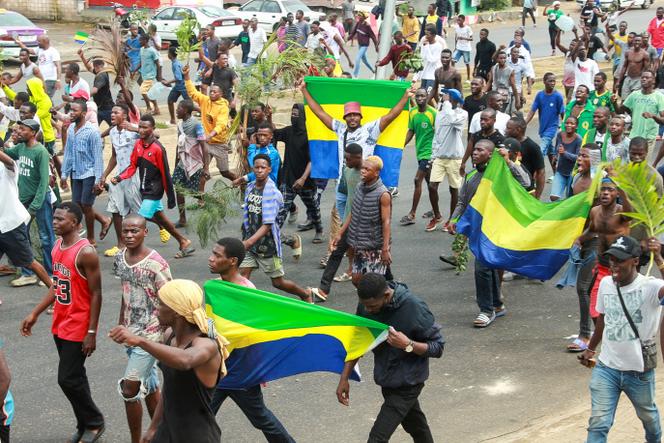 In Libreville, on August 30, 2023.