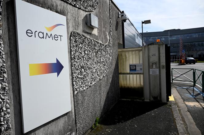 Headquarters of French mining and metallurgy group Eramet, in the Paris suburb of Trappes, on March 16, 2023. 