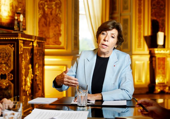 French Foreign Minister Colonna: 'Françafrique Died A Long Time Ago' 3 Catherine Colonna, at the Ministry of Europe and Foreign Affairs, Paris, September 1, 2023.