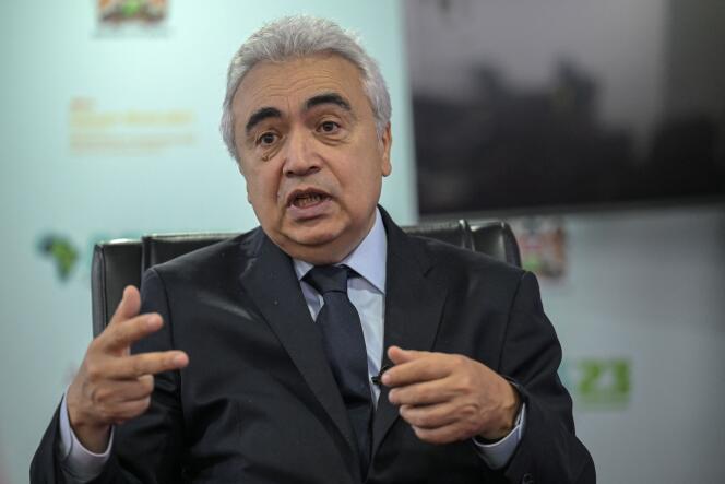 Fatih Birol, Executive Director of the International Energy Agency, at the Africa Climate Summit in Nairobi on September 4, 2023.