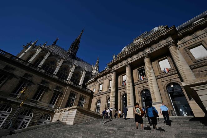 Le palais de justice de Paris sur l’île de la Cité, où se trouve la cour d’assises spéciale, le 5 septembre 2023.