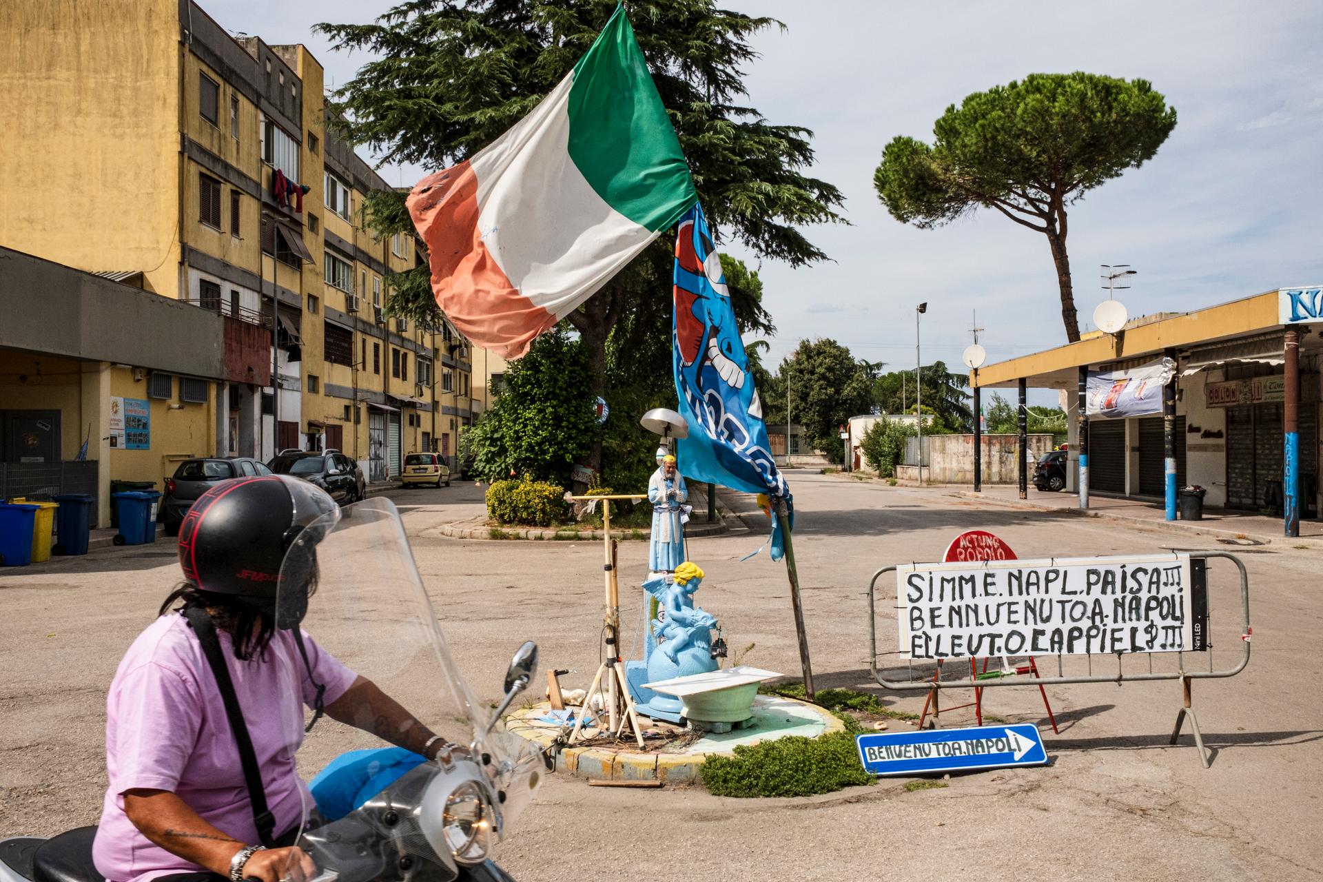 Caivano, on the outskirts of Naples (Italy), September 4, 2023.