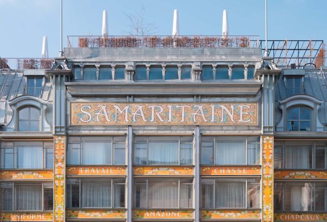 La fachada Art Nouveau de la Samaritana.