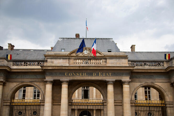 View of the Council of State, in Paris, on June 21, 2023.