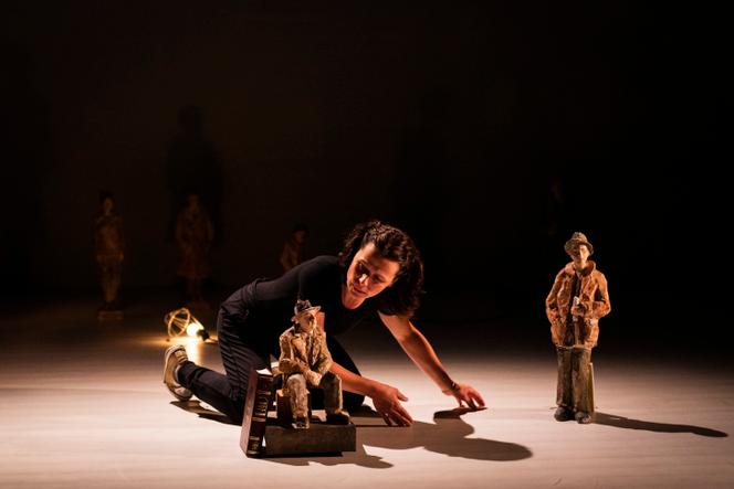 « C’était un samedi », pièce mise en scène par Irène Bonnaud, avec Fotini Banou, à la salle des Quatre-Chemins, à Aubervilliers (Seine-Saint-Denis), le 23 juin 2021.