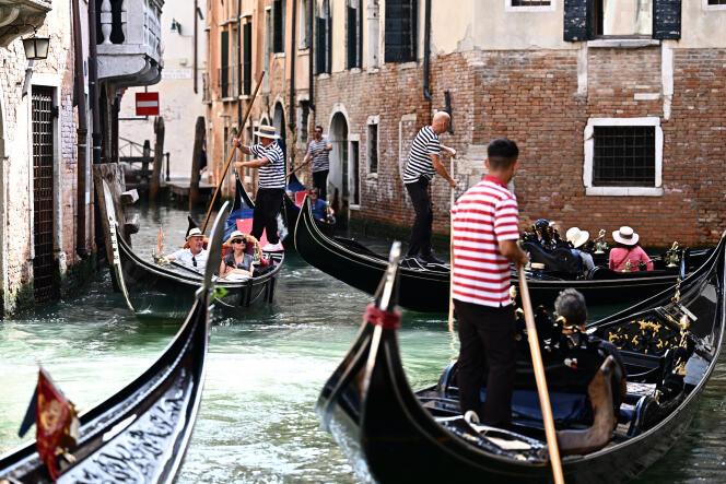 A Venise, le 3 septembre 2023.