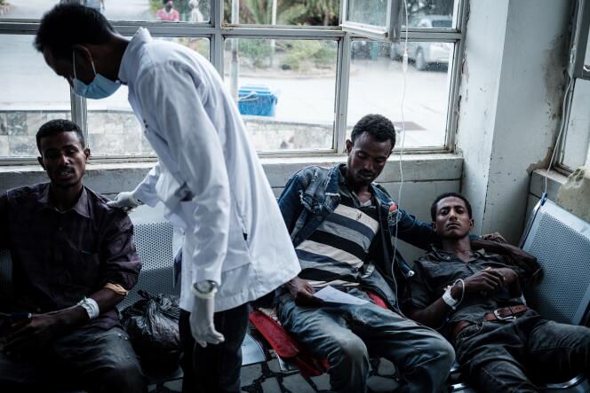 L’hôpital Ayder de Makalé, en Ethiopie, en juin 2021.