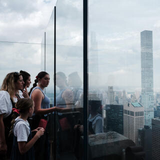 NEW YORK, NEW YORK - MAY 16: The luxury supertall condo tower, 432 Park Avenue, stands in Midtown Manhattan on May 16, 2022 in New York City. Following its 2020 lows during the height of the Covid-19 pandemic, Manhattan’s luxury real estate market has rebounded despite a decrease in foreign buyers. In January, a penthouse apartment at 220 Central Park South sold for $188 million, a sale recorded as the second most expensive residential sale ever in New York City.   Spencer Platt/Getty Images/AFP (Photo by SPENCER PLATT / GETTY IMAGES NORTH AMERICA / Getty Images via AFP)