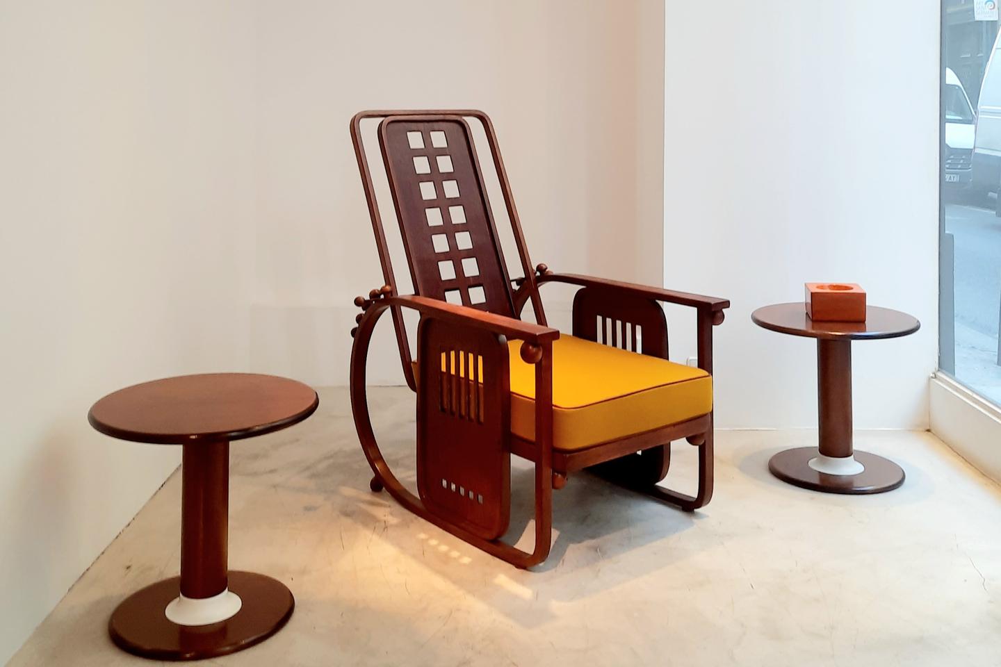 Josef Hoffmann et Ettore Sottsass : deux maîtres du design réunis à Paris