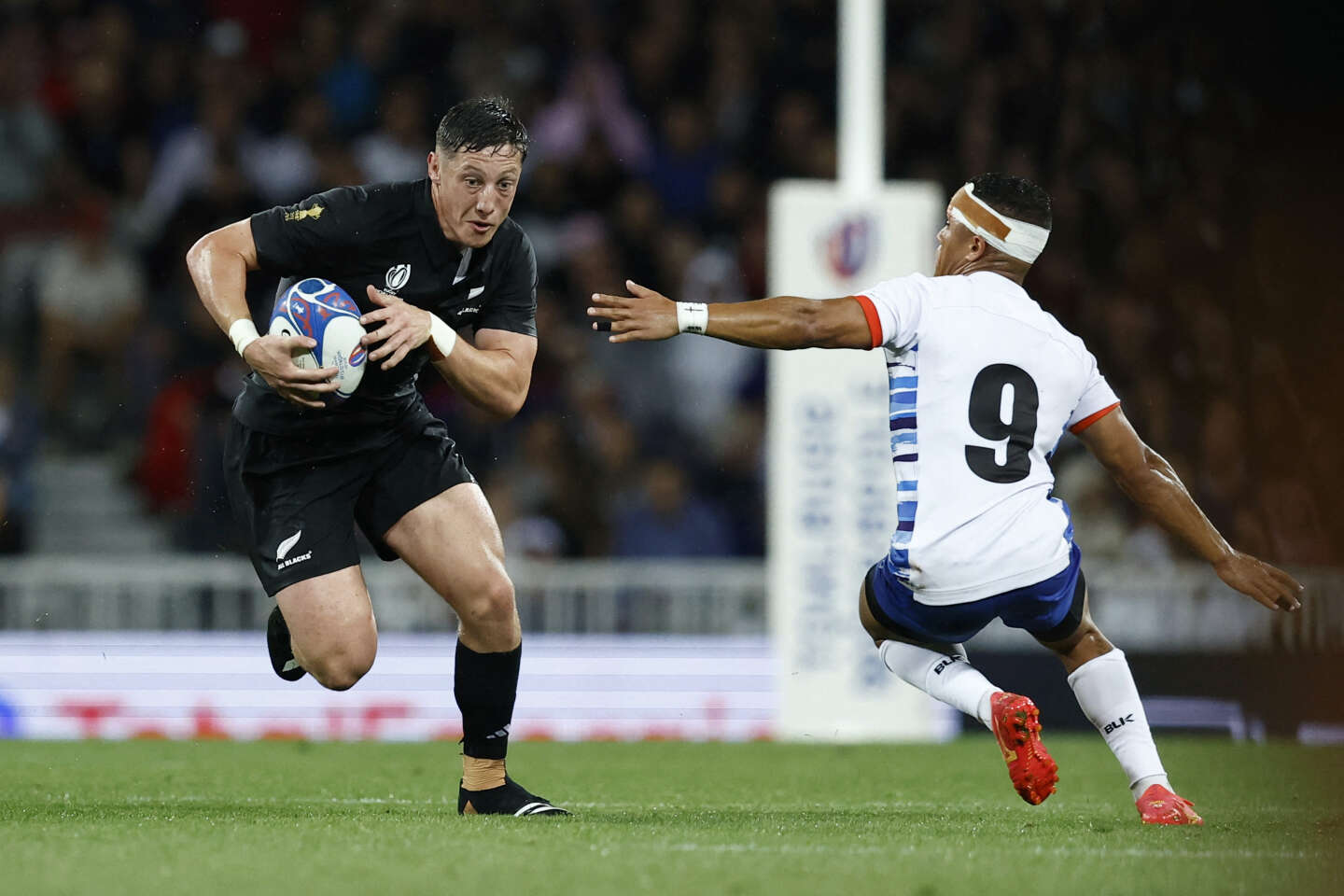Sweeping a weakened Namibia, the All Blacks breathe but remain in the dark