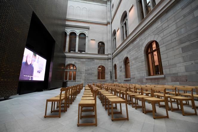 Stockholm's Nationalmuseum, empty at the start of the pandemic, March 18, 2020.