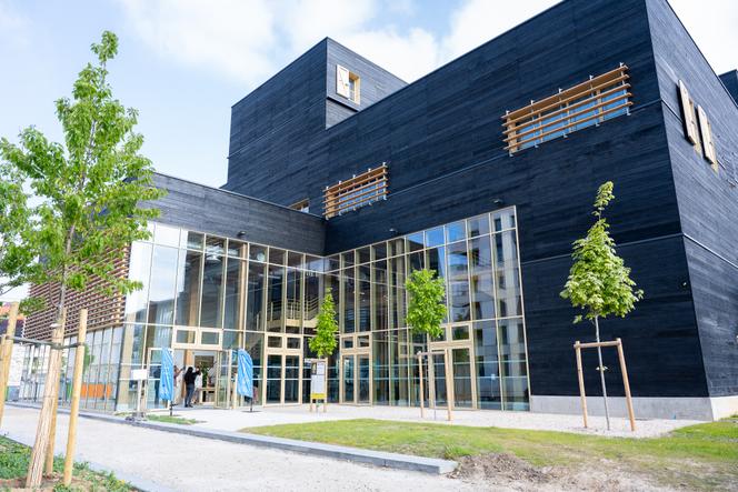 Le Centre Teilhard de Chardin, sur le plateau de Paris-Saclay.  