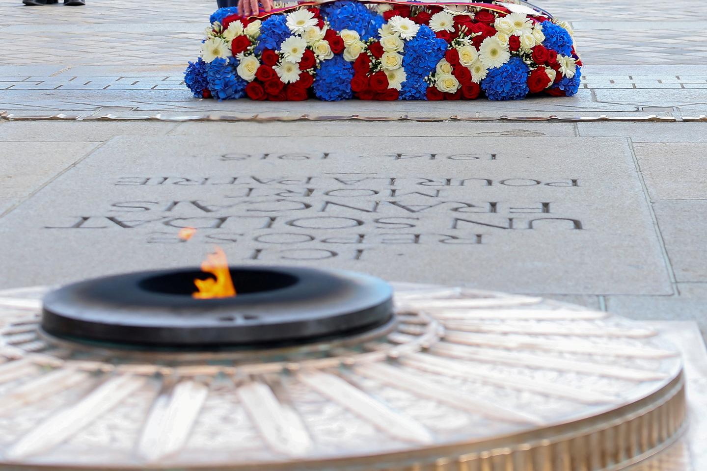 Cigarette lit with Arc de Triomphe flame: 'The State is erring or trying to mislead us in dramatizing a non-story'
