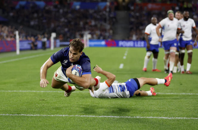 Rugby World Cup 2023: France's record-breaking night against Namibia