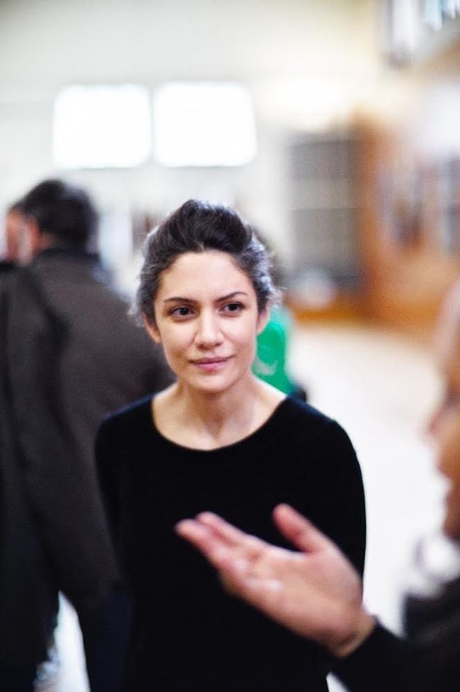 Iranian artist Sadaf Ahmadi.