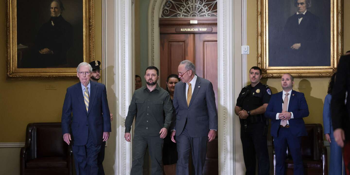 Guerre en Ukraine, en direct : Volodymyr Zelensky a été reçu au Congrès américain, où il a rencontré les chefs de file des partis républicain et démocrate