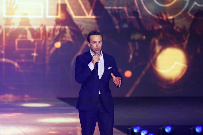 Krzysztof Bosak, co-leader of the Konfederacja alliance, during the Confederation party convention at the Spodek Arena in Katowice, southern Poland, 23 September 2023. 