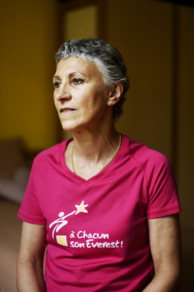 Genevieve, member of au séjour.  In Chamonix, September 15, 2023