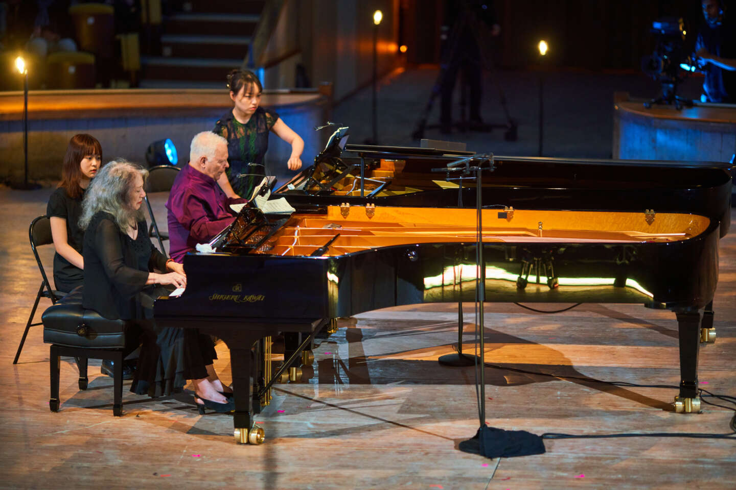 Regarder la vidéo Avec Martha Argerich, la crème de la musique au château de Chantilly
