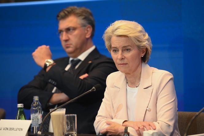 Ursula von der Leyen at the European People's Party (EPP) Group Study Days in Split (Croatia), September 28, 2023.