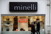 Un magasin Minelli à Caen, le 8 janvier 2020, le premier jour des soldes d’hiver. 