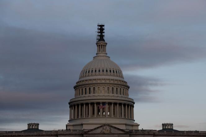 The dome of the Capitol, home of Congress, Washington, D.C., September 28, 2023.