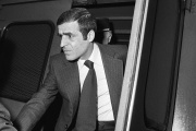 Pierre Goldman, au palais de justice d’Amiens, le 3 mai 1976.